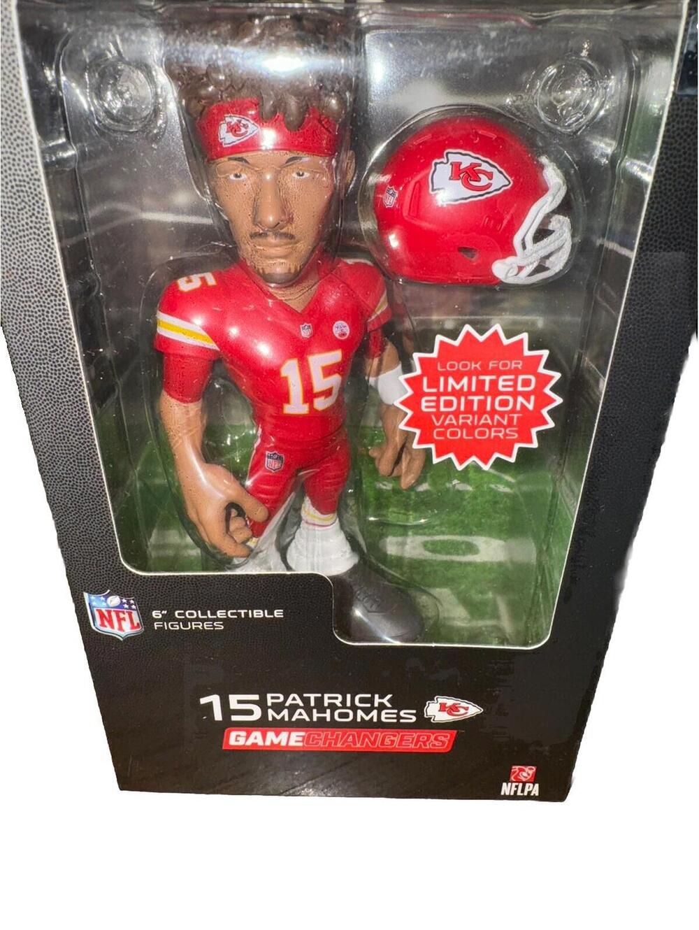 NFL Patrick Mahomes Kansas City Chiefs GameChangers 6" Collectible Figure NEW